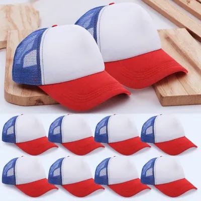 Hat Sublimation Blank - 10Pcs Blank Mesh Baseball Hats Sublimation