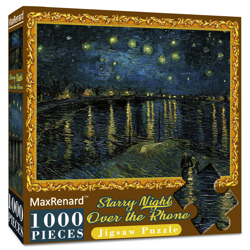 Puzzle Blank White - MaxRenard Jigsaw Puzzle 1000 Pieces Fine