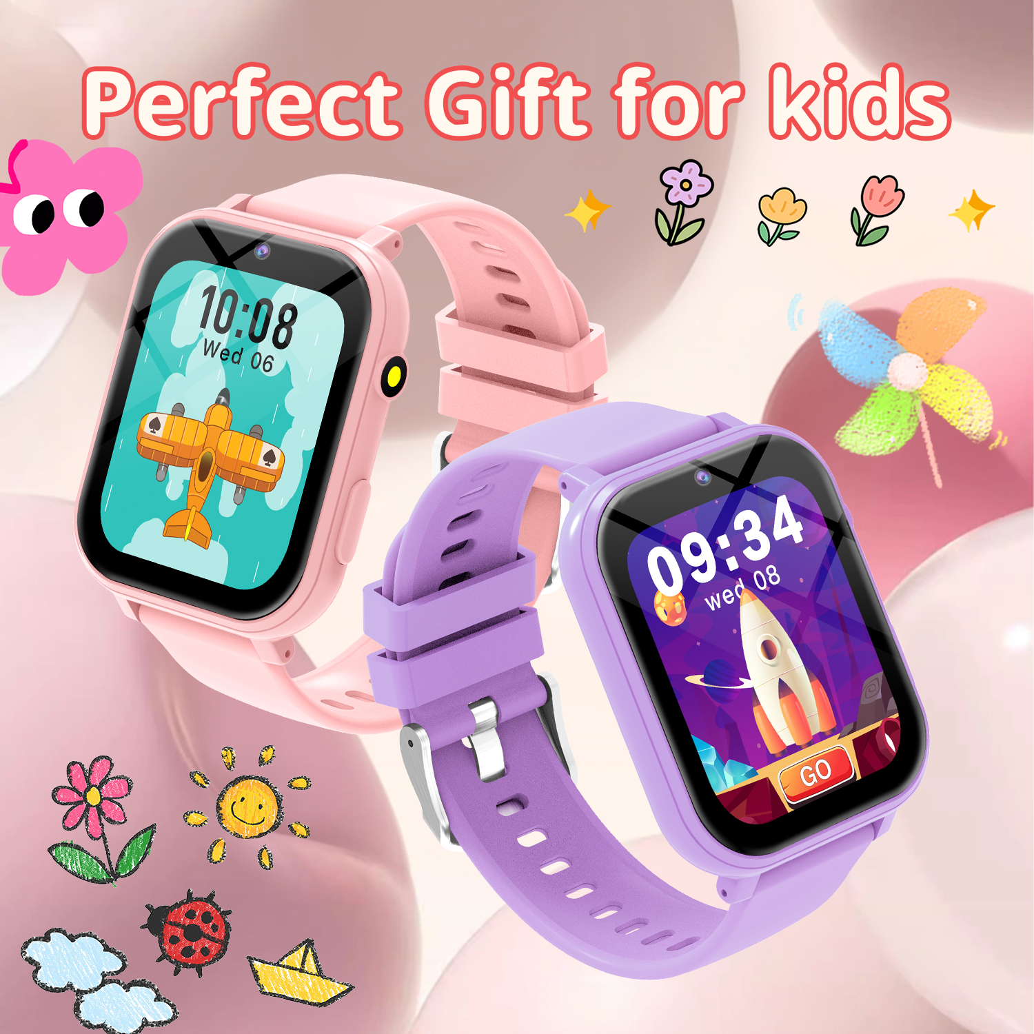 Kids Smart Watch Games Camera  - Door Mat Blank 리뷰 및 가격
