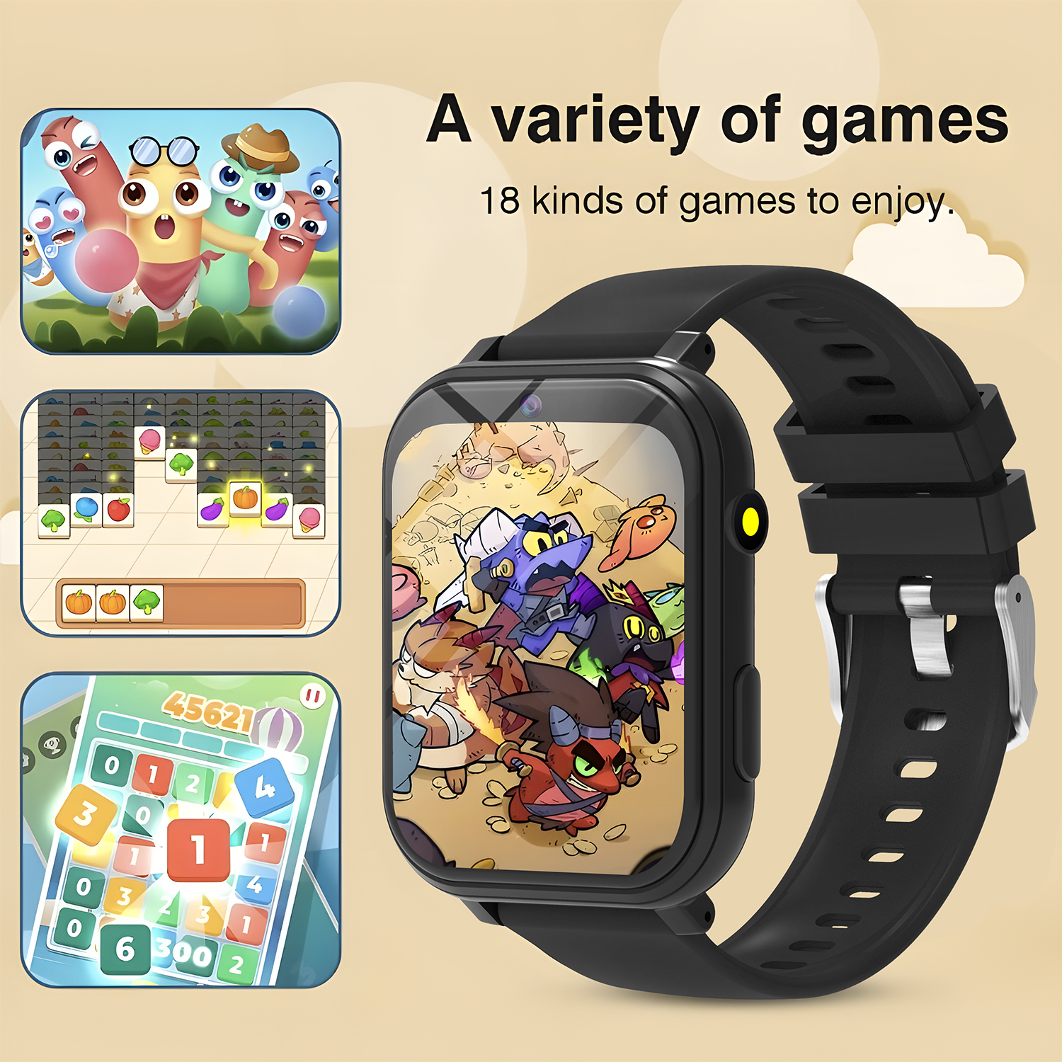 Kids Smart Watch Games Camera  - Door Mat Blank 리뷰 및 가격