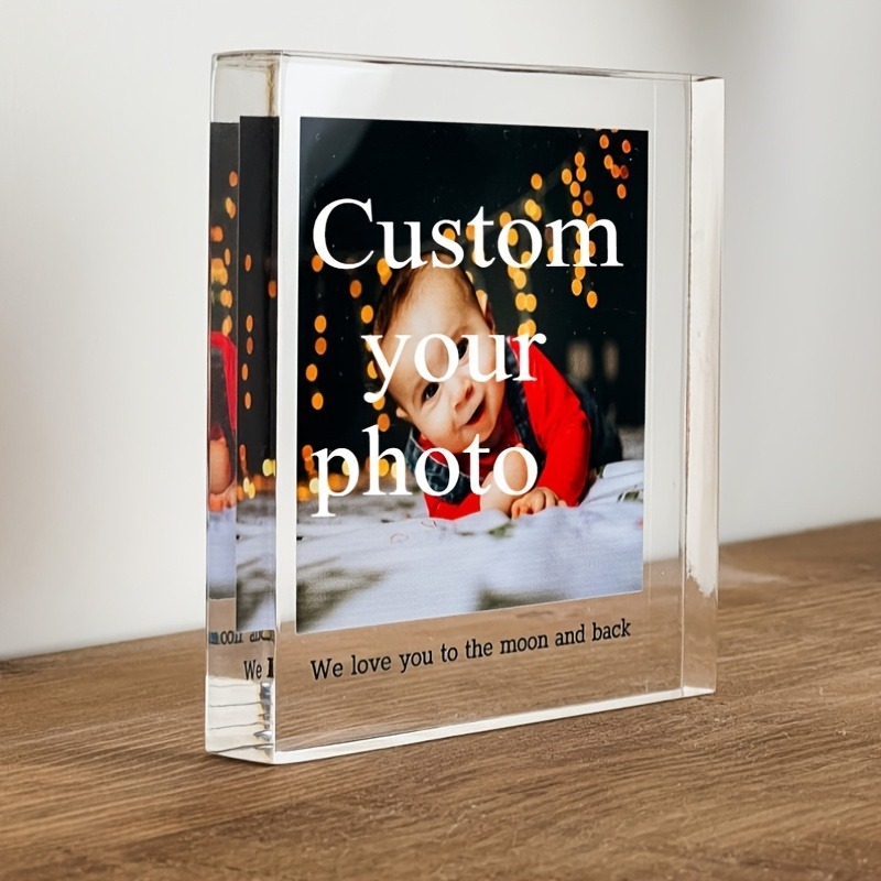 Custom Personal 2D Flat Acryli - Photo Acrylic Block 리뷰 및 가격