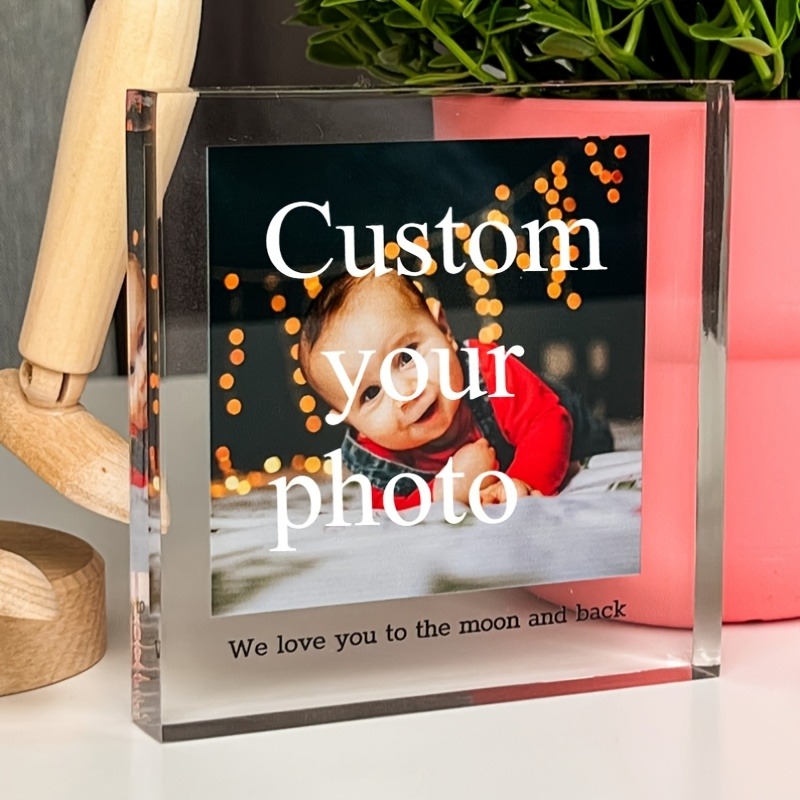 Custom Personal 2D Flat Acryli - Photo Acrylic Block 리뷰 및 가격