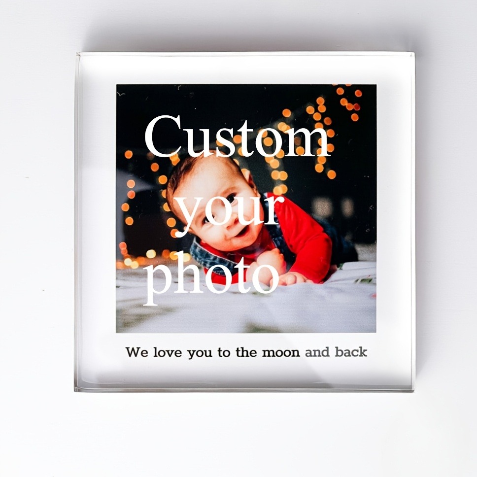 Custom Personal 2D Flat Acryli - Photo Acrylic Block 리뷰 및 가격