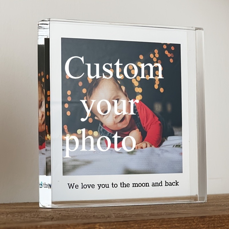 Custom Personal 2D Flat Acryli - Photo Acrylic Block 리뷰 및 가격