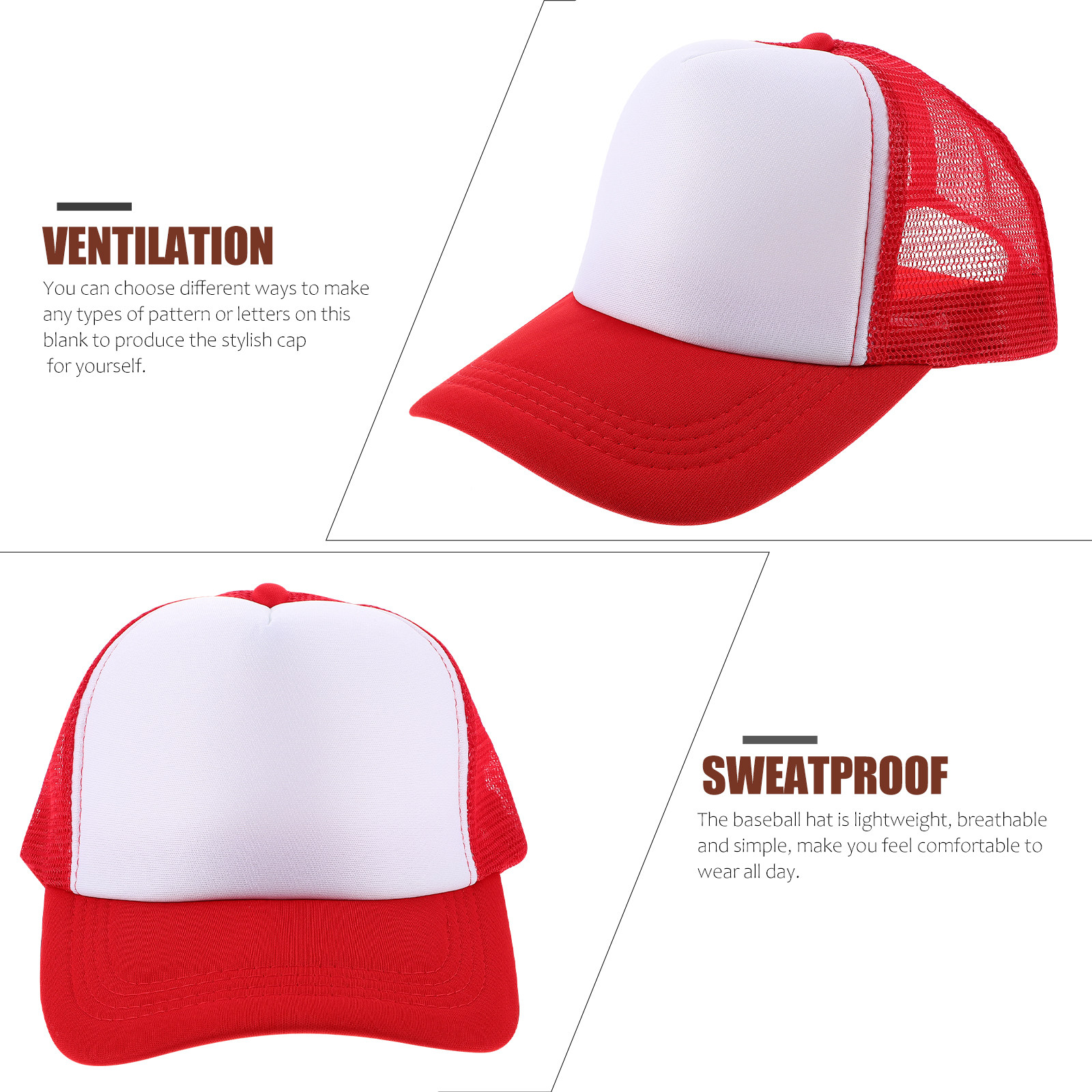 5Pcs DIY Blank Baseball Caps S - Hat Sublimation Blank 리뷰 및 가격