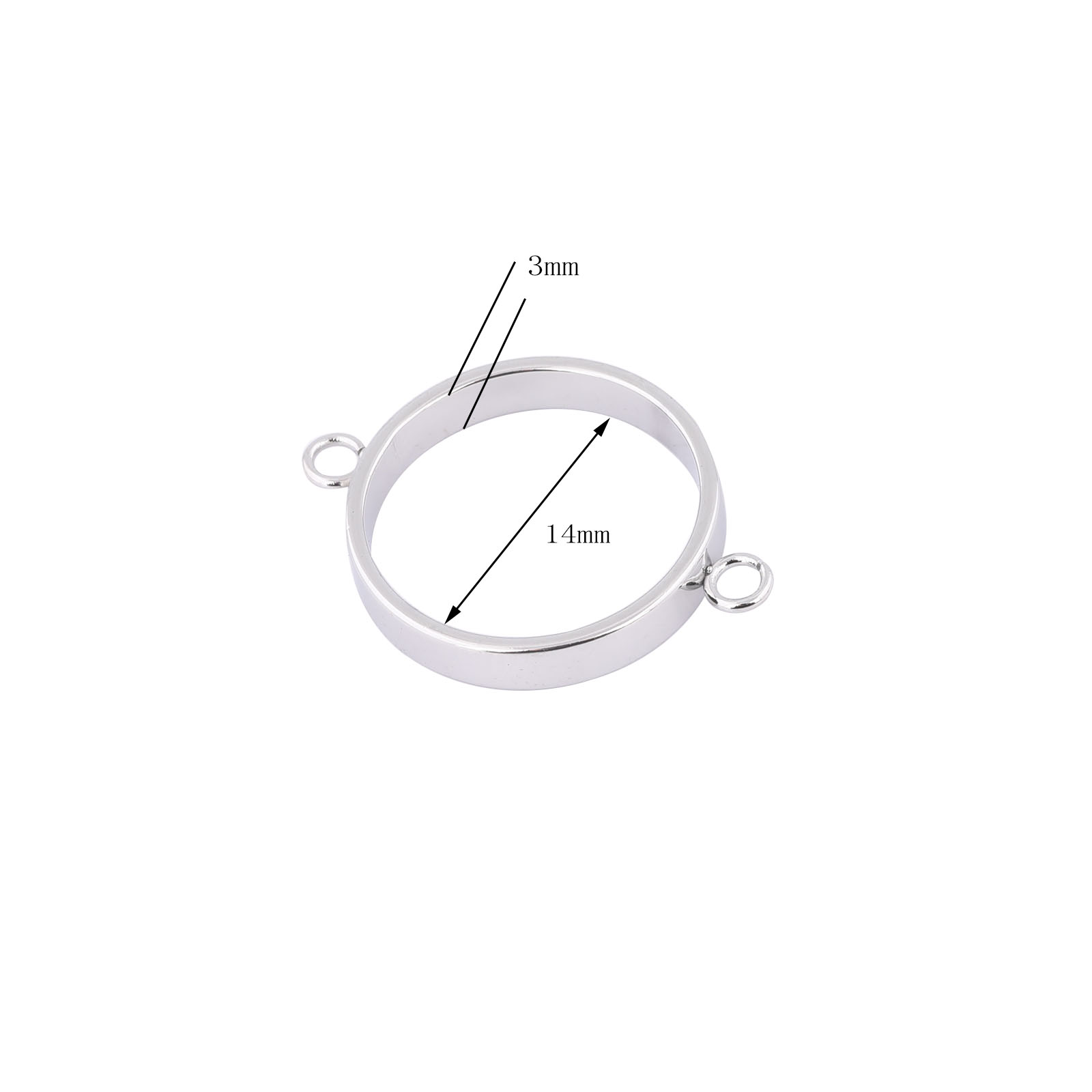 10pcs Stainless Steel 14mm Ope - Metal Photo Panel 리뷰 및 가격