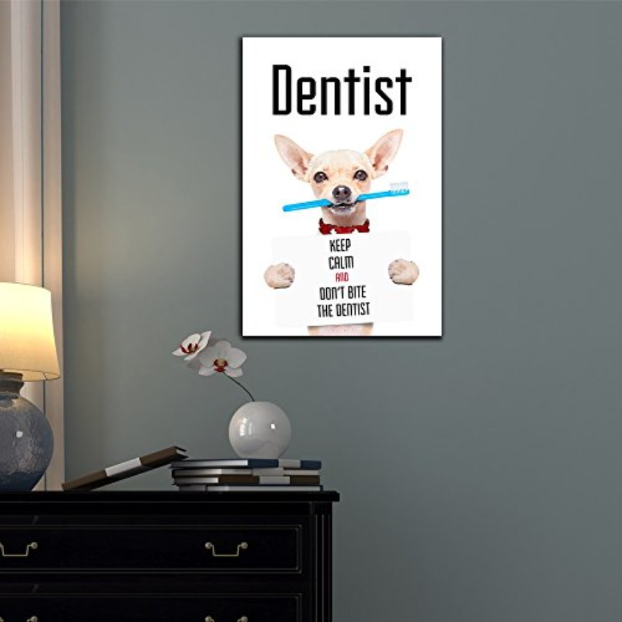 - Dentist Canvas Wall Art - Fu - Canvas Wrap Ready 리뷰 및 가격