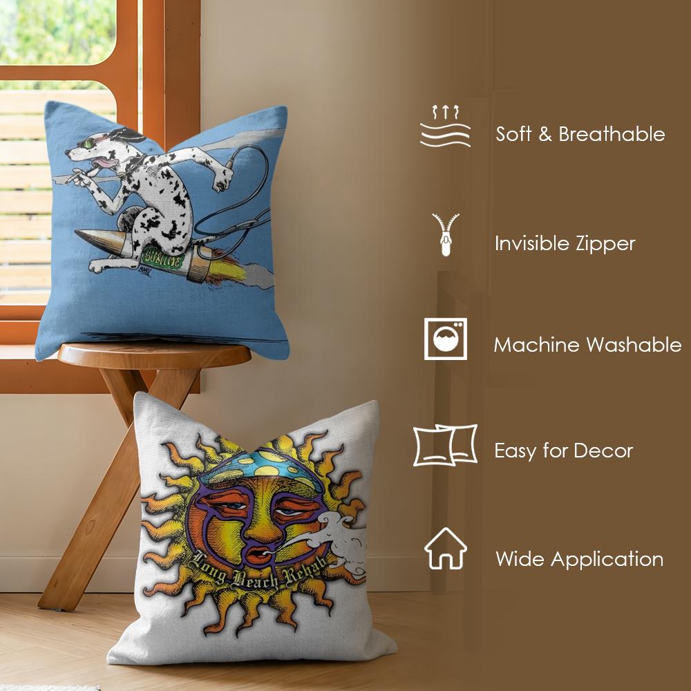 S-Sublime Band Reggae Cushion  - Pillow Cover Sublimation 리뷰 및 가격