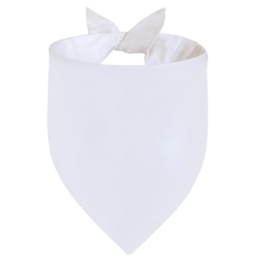 Blank Dog Bandanas White X 1PC - Bandana Blank White 리뷰 및 가격