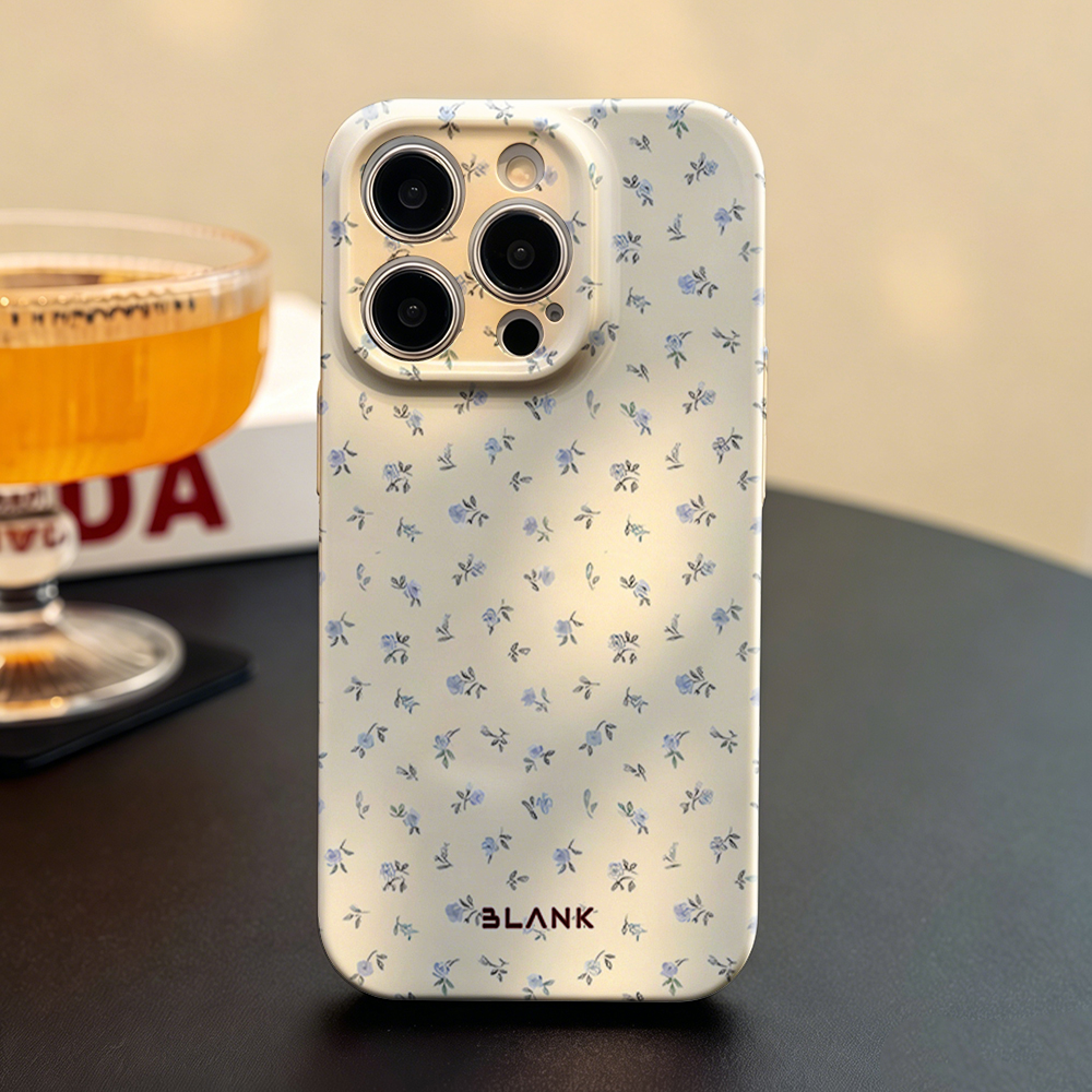Pale Blue Floral Print For Sam - Phone Case Blank Print 리뷰 및 가격