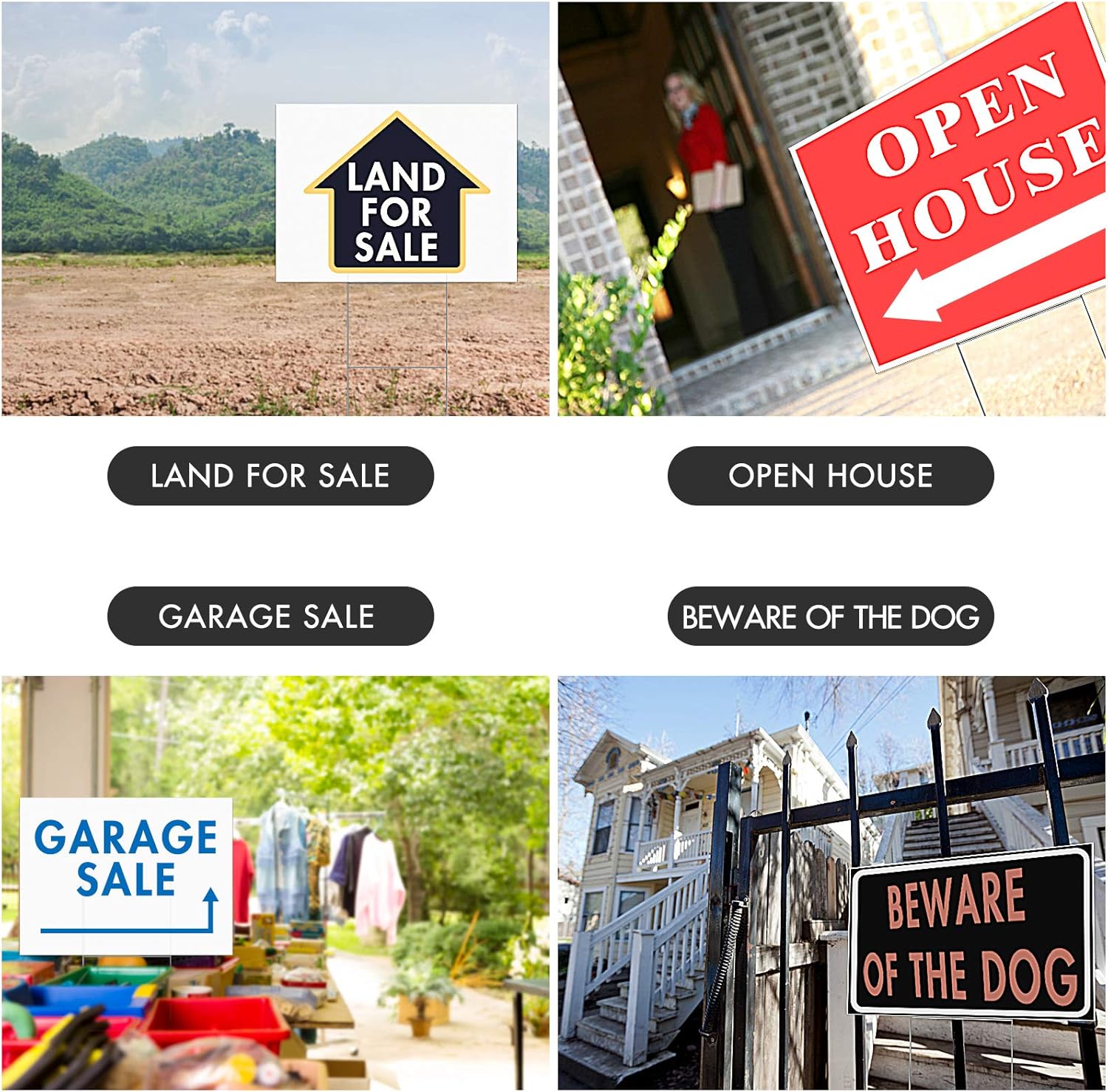 22Pcs Blank Yard Signs with St - Yard Sign Blank 리뷰 및 가격