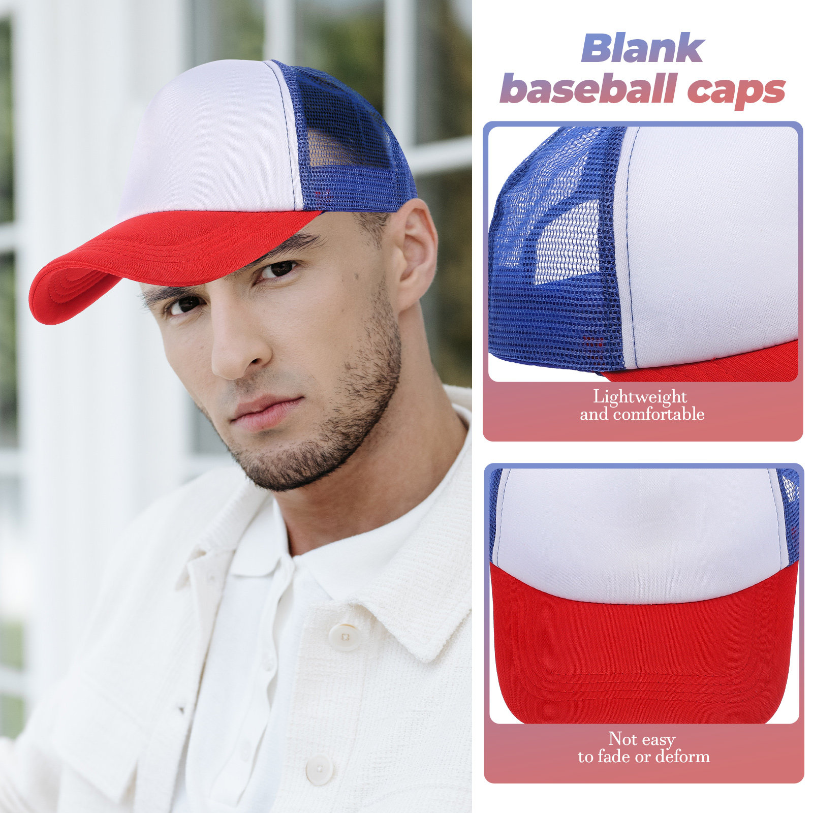 10Pcs Sublimation Blank Baseba - Hat Sublimation Blank 리뷰 및 가격
