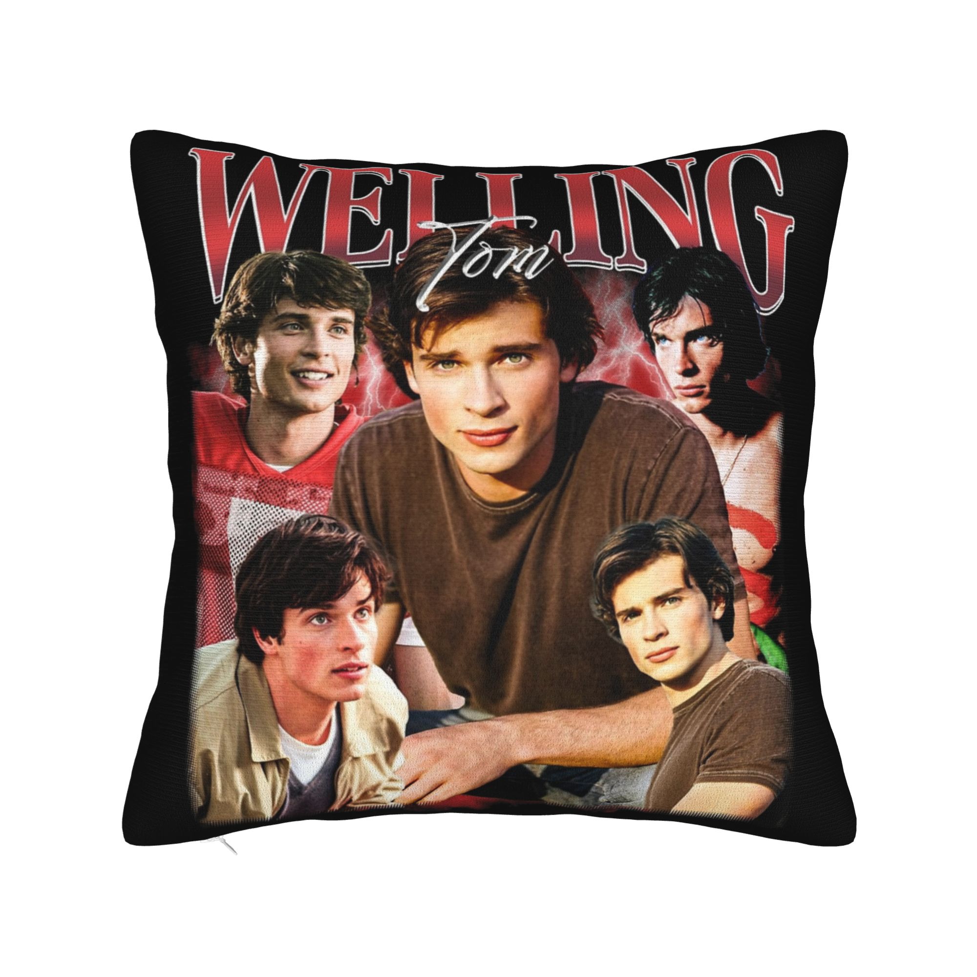 Vintage Welling Tom heated riv - Pillow Cover Sublimation 리뷰 및 가격