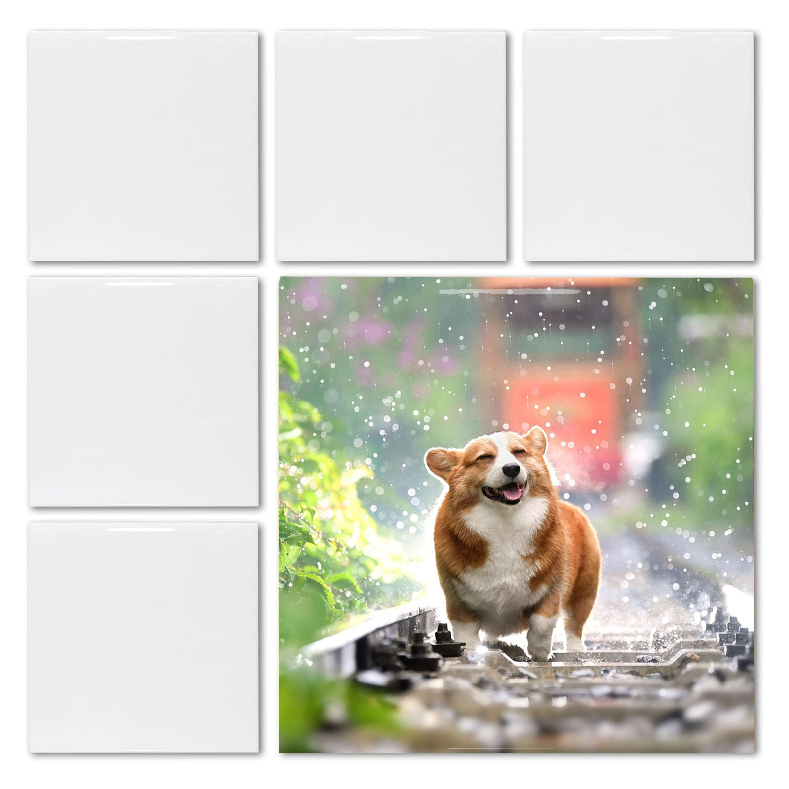20pcs 4' X 4' Sublimation Blan - Ceramic Tile Blank 리뷰 및 가격