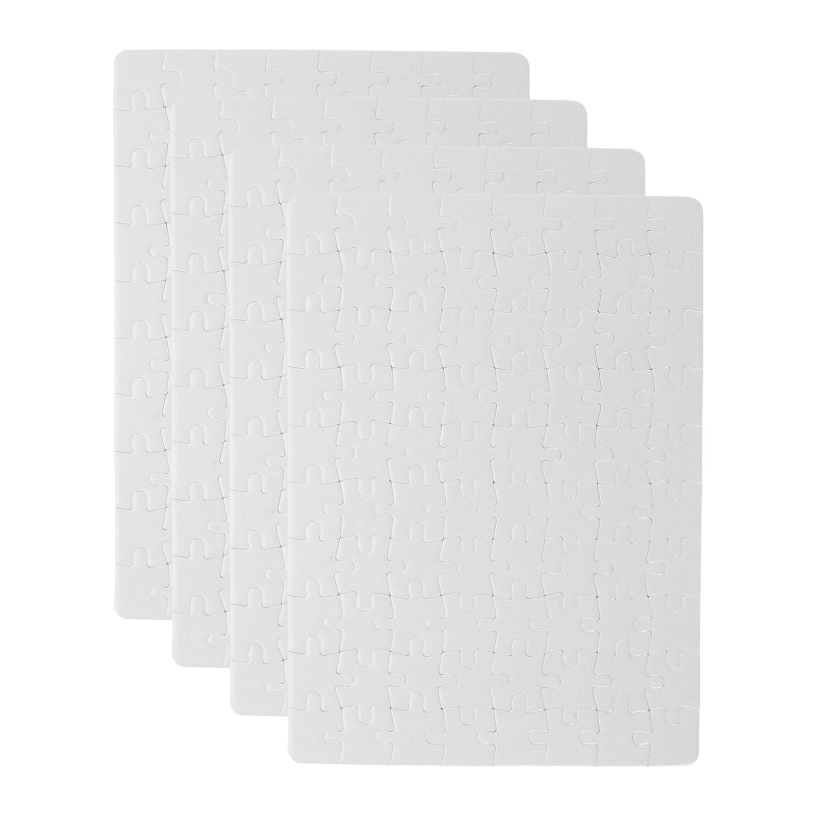 4 Sheets Blank Jigsaw Puzzle B - Puzzle Blank White 리뷰 및 가격