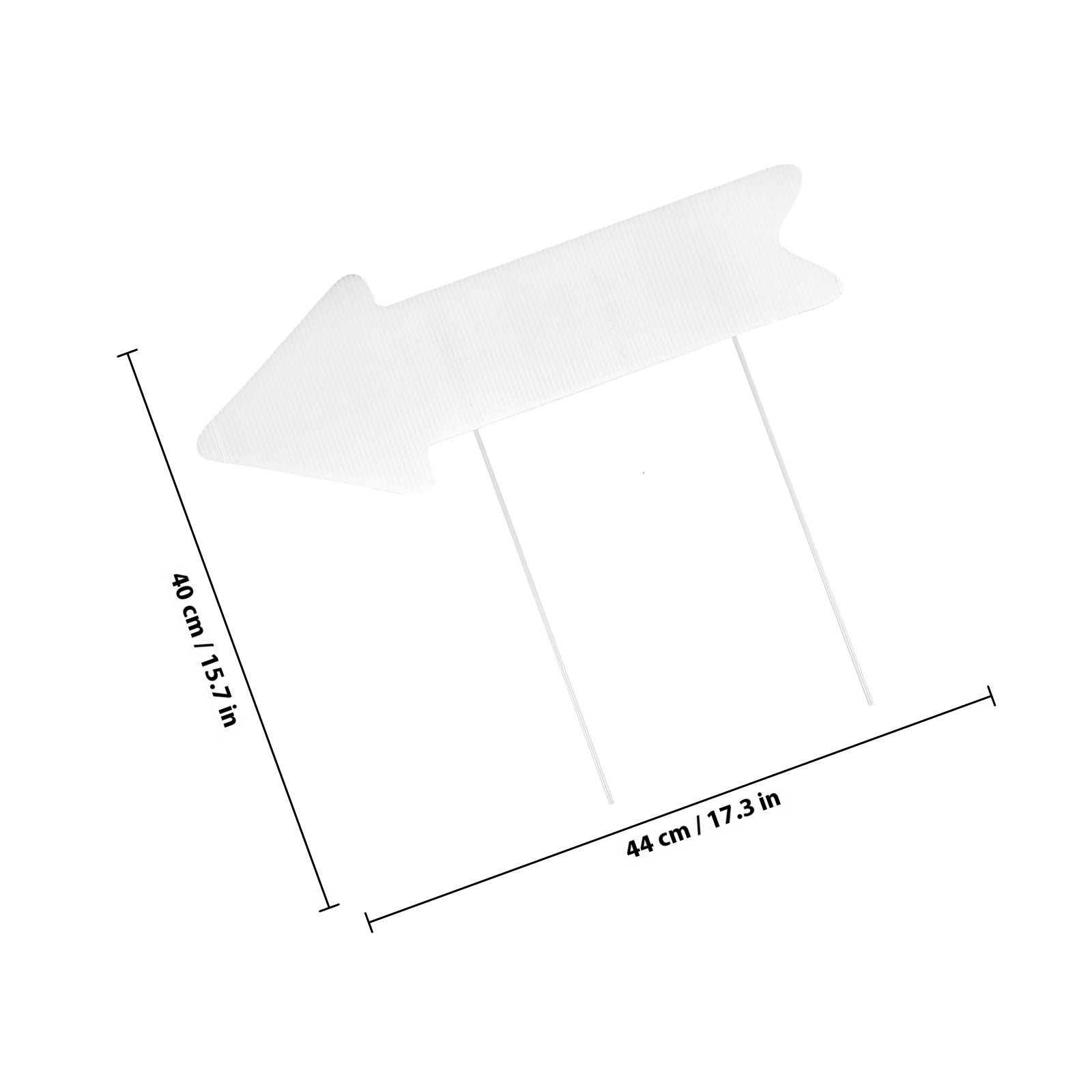 Blank Corrugated Plastic Lawn  - Yard Sign Blank 리뷰 및 가격
