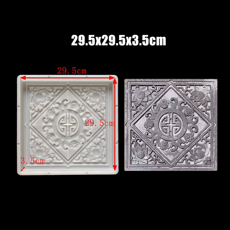 Step Stone Cement Mold Square  - Ceramic Tile Blank 리뷰 및 가격