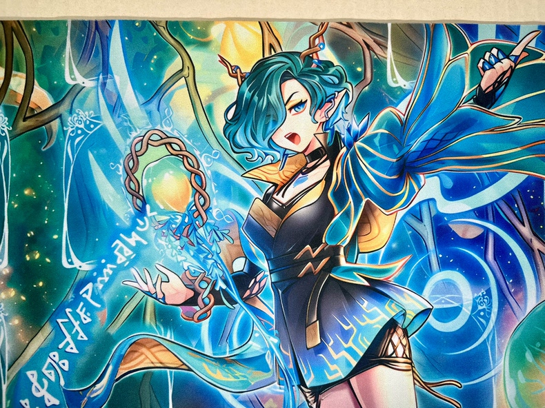 Yugioh Elfnote Tinia Play Mat  - Door Mat Blank 리뷰 및 가격