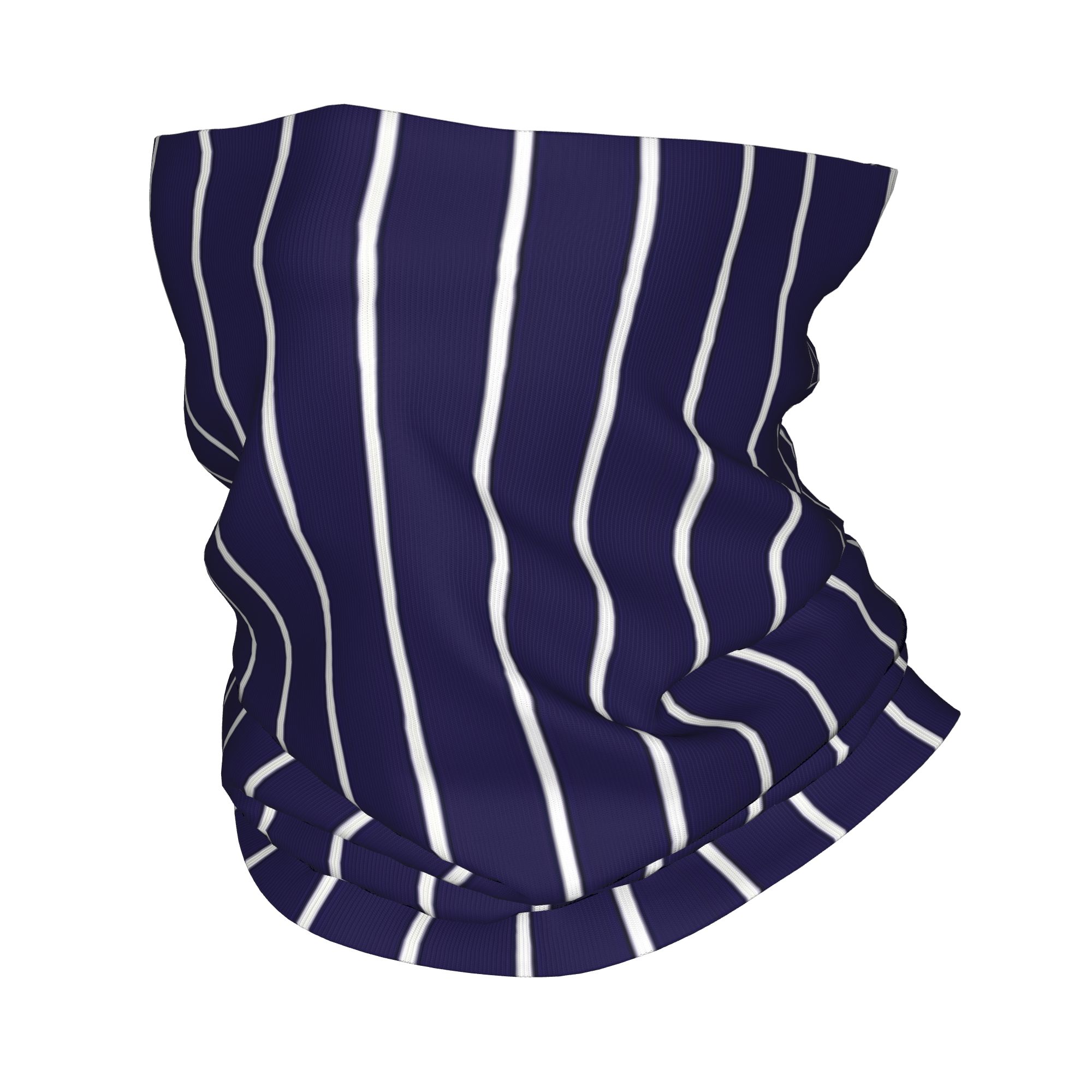Navy Blue and White stripes Pi - Bandana Blank White 리뷰 및 가격