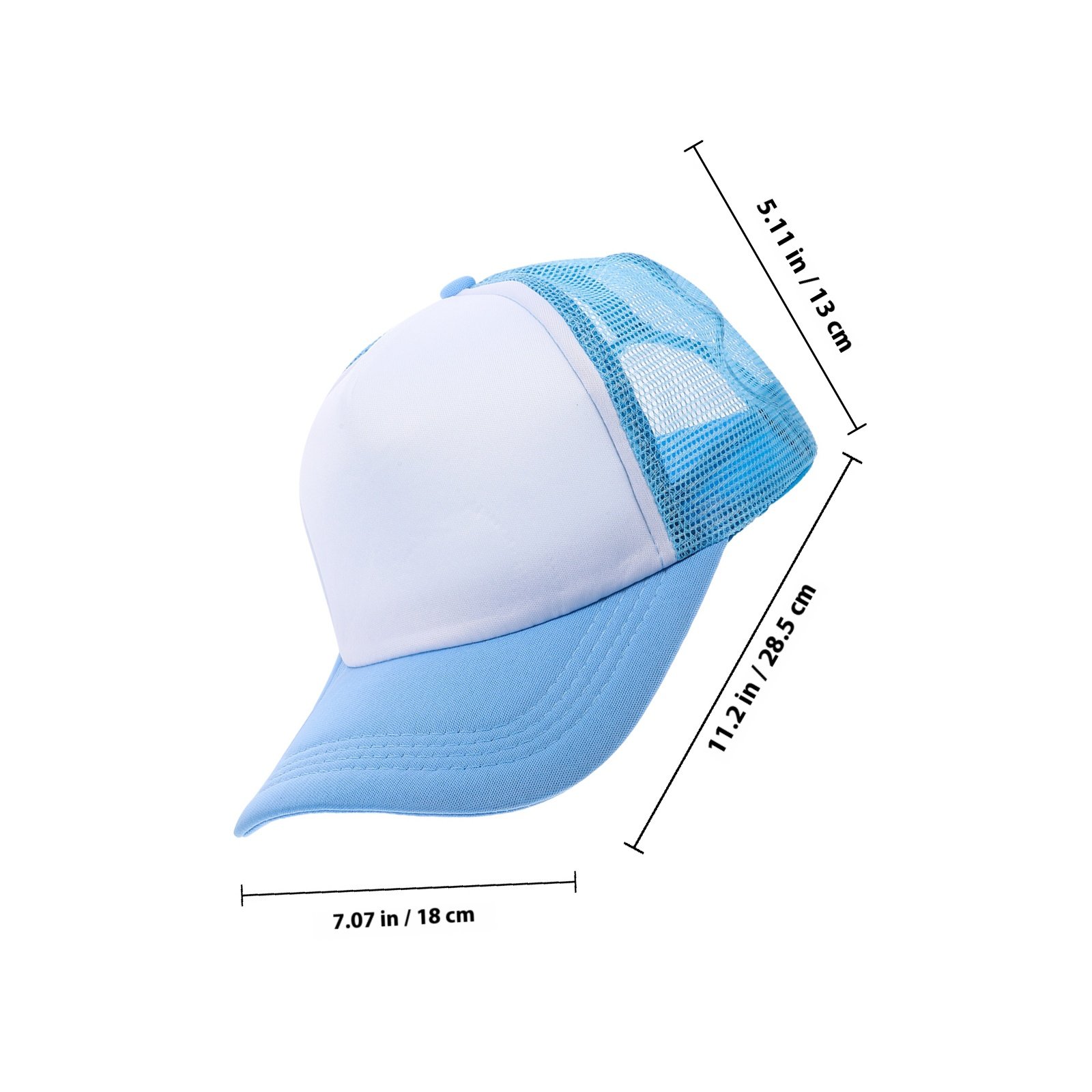 10Pcs Blank Mesh Baseball Caps - Hat Sublimation Blank 리뷰 및 가격