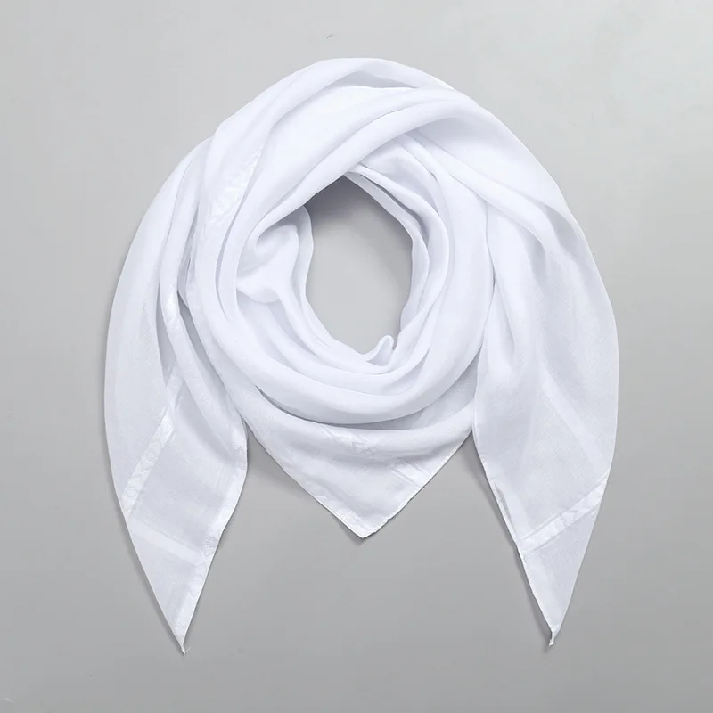 Islam White Square Scarf Men S - Bandana Blank White 리뷰 및 가격