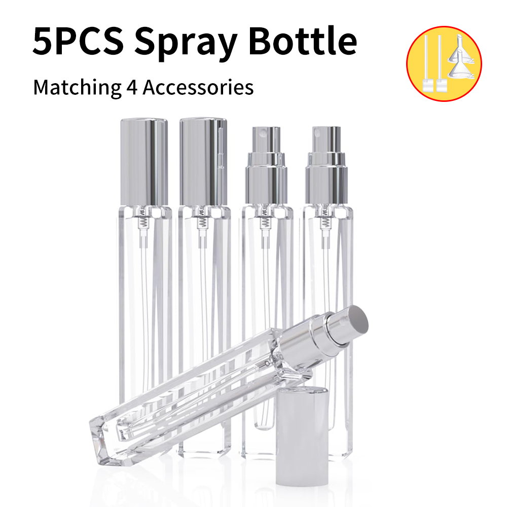 5-Piece Cologne Atomizer Empty - Water Bottle Blank 리뷰 및 가격