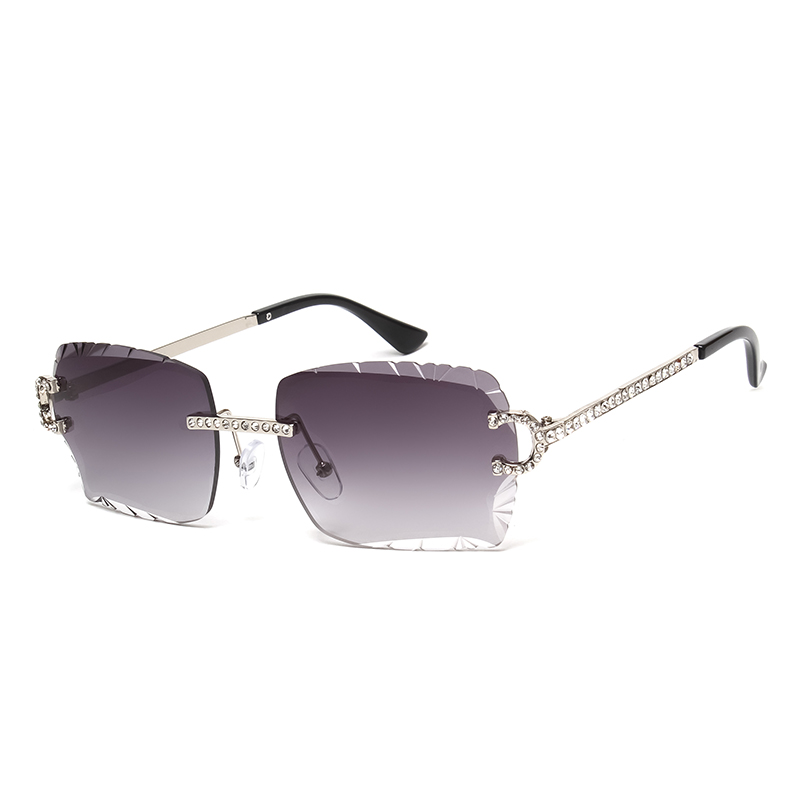 Fashion Rimless Square Sunglas - Metal Photo Panel 리뷰 및 가격