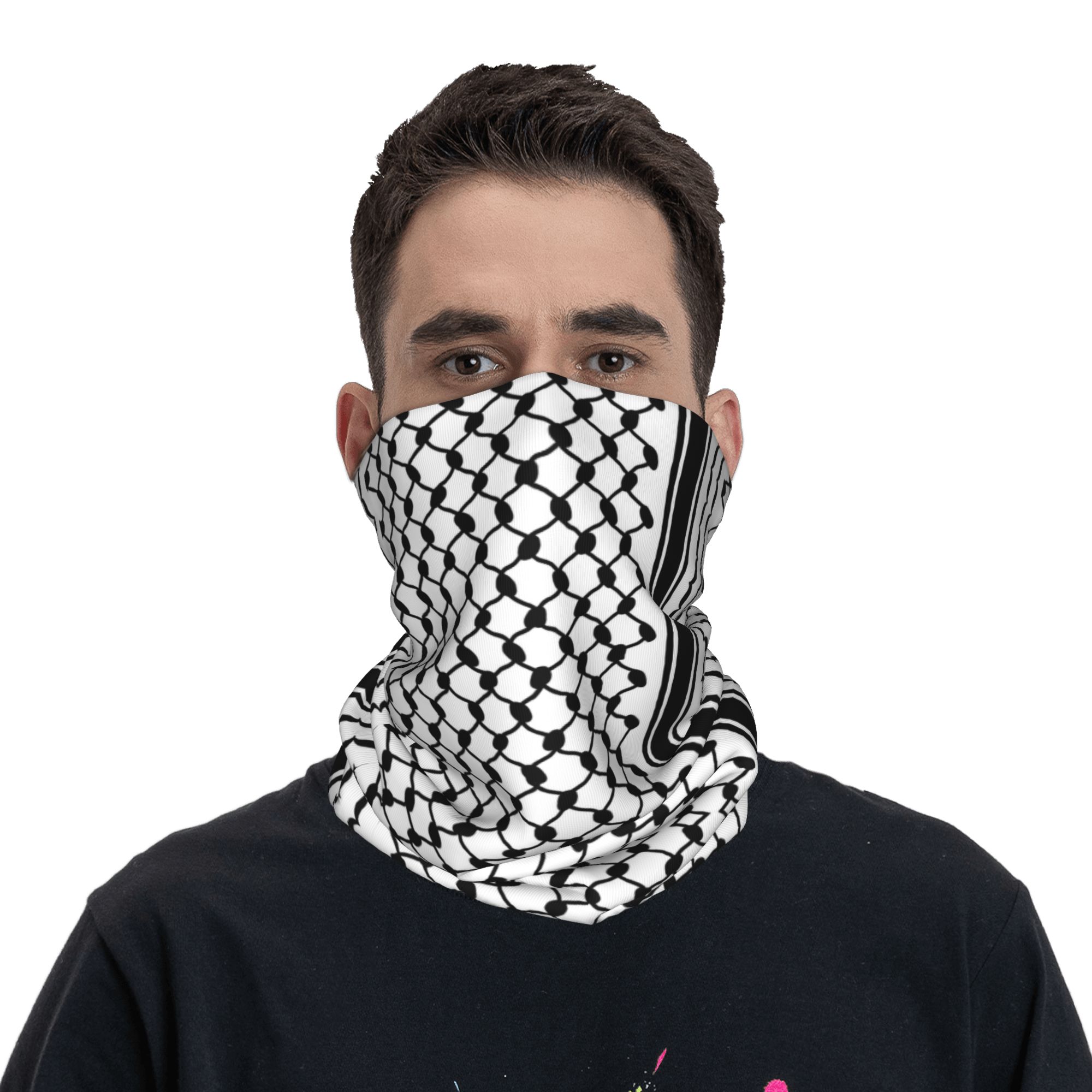 Shemagh Bandana Neck Gaiter Wi - Bandana Blank White 리뷰 및 가격
