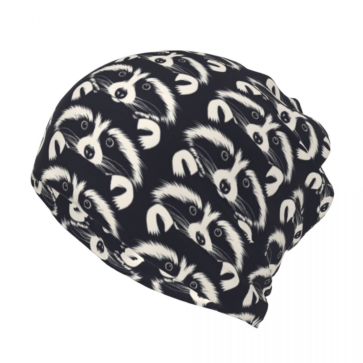 Black And White Raccoon Face P - Bandana Blank White 리뷰 및 가격