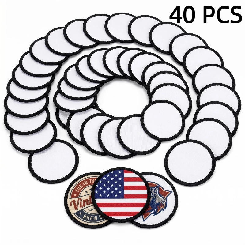 40 PCs Sublimation Patches Clo - Hat Sublimation Blank 리뷰 및 가격