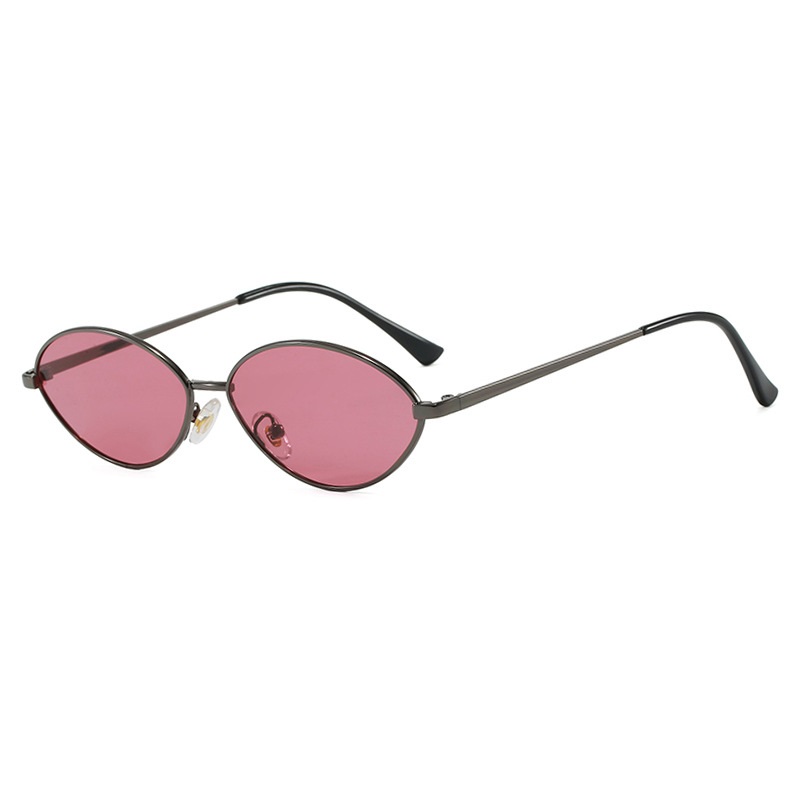 Retro Cat eye Woman Sunglasses - Metal Photo Panel 리뷰 및 가격