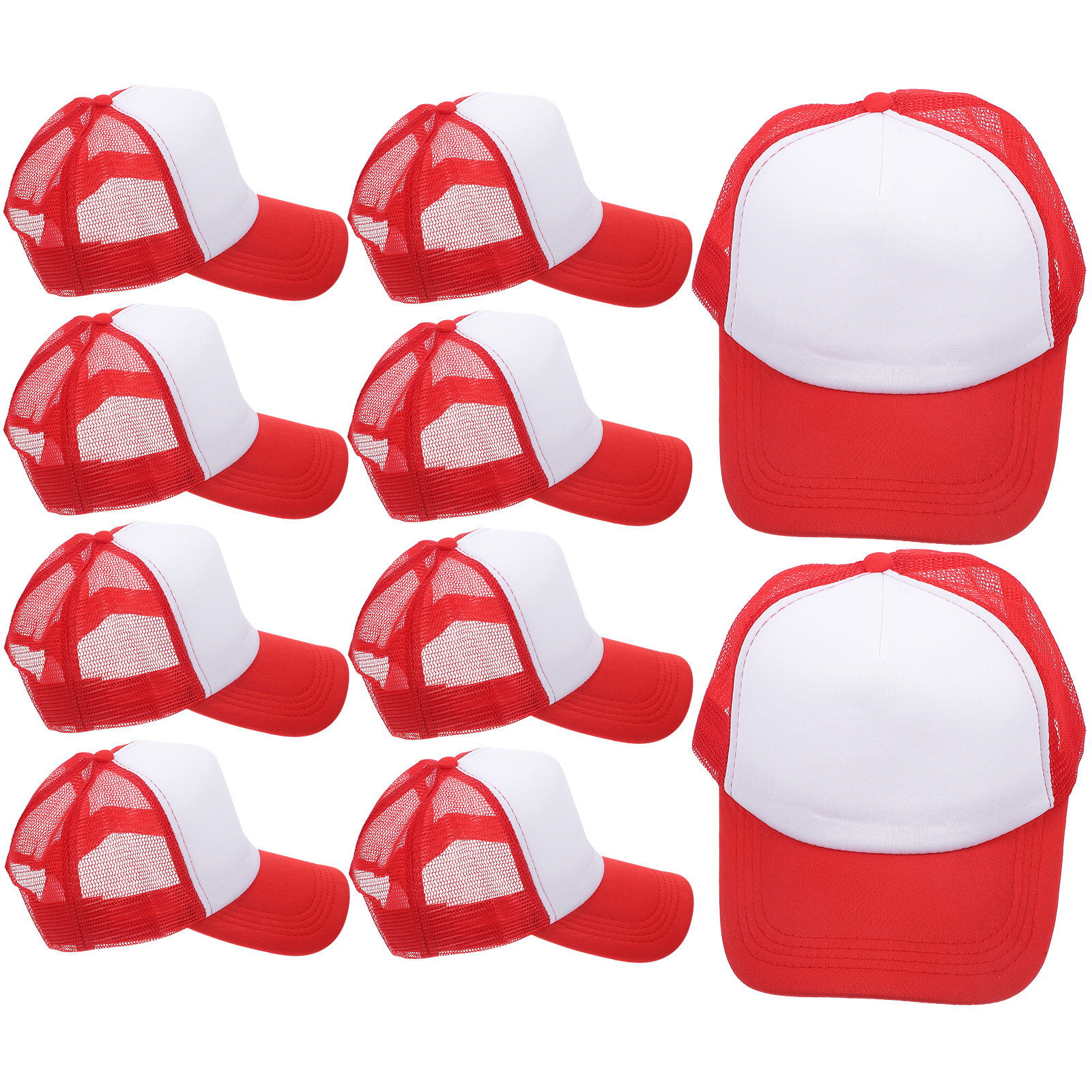10Pcs Blank Baseball Caps Mesh - Hat Sublimation Blank 리뷰 및 가격