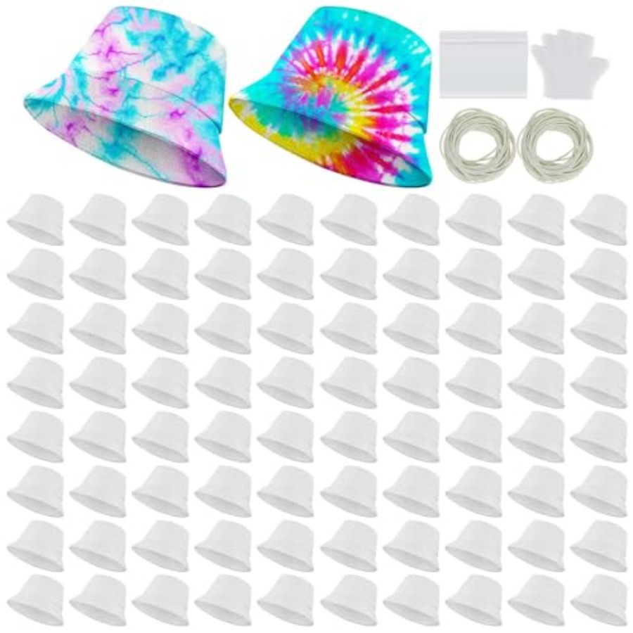 White cotton bucket hat for ti - Hat Sublimation Blank 리뷰 및 가격