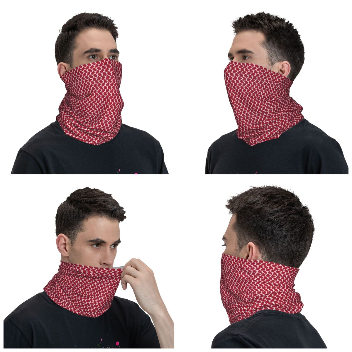 Middle Eastern Keffiyeh Bandan - Bandana Blank White 리뷰 및 가격