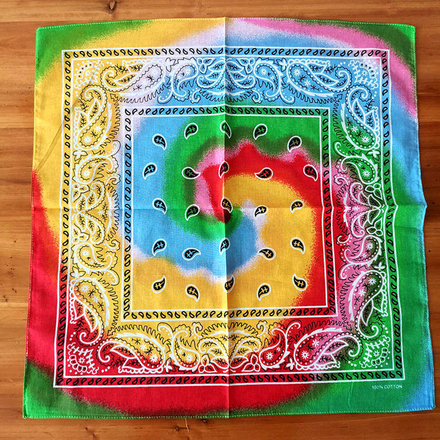 Cotton Headtie Square Scarf Co - Bandana Blank White 리뷰 및 가격