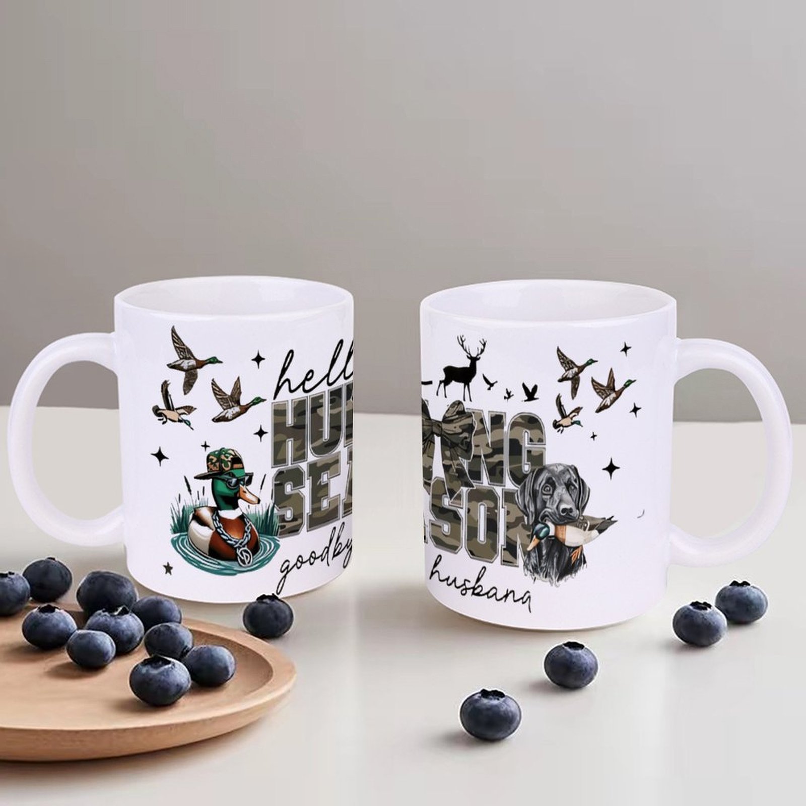 Hello Hunting Season Goodbye H - Sublimation Mug White 리뷰 및 가격